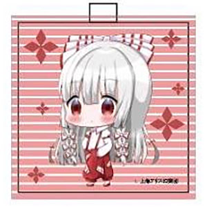 東方プロジェクト ミニキャンパスアートキーホルダー 藤原妹紅