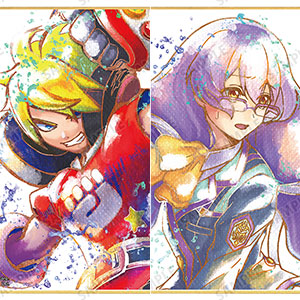 #コンパス 戦闘摂理解析システム トレーディング Ani-Art aqua label ミニ色紙 ver.D 9個入りBOX