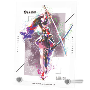 #コンパス 戦闘摂理解析システム 狐ヶ咲甘色 Ani-Art aqua label A6アクリルパネル