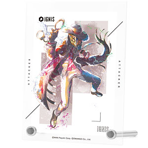 #コンパス 戦闘摂理解析システム イグニス=ウィル=ウィスプ Ani-Art aqua label A6アクリルパネル