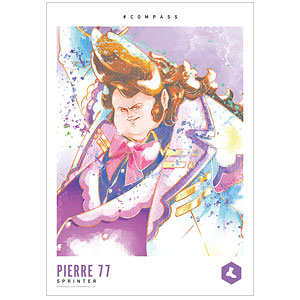 #コンパス 戦闘摂理解析システム ピエール77世 Ani-Art aqua label A3マット加工ポスター