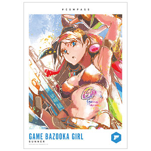 #コンパス 戦闘摂理解析システム ゲームバズーカガール Ani-Art aqua label A3マット加工ポスター
