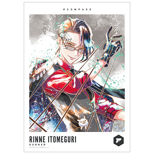 #コンパス 戦闘摂理解析システム 糸廻輪廻 Ani-Art aqua label A3マット加工ポスター