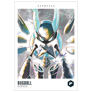 #コンパス 戦闘摂理解析システム Bugdoll Ani-Art aqua label A3マット加工ポスター