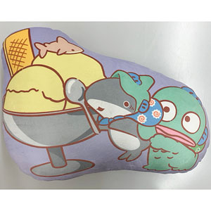 おでかけ子ザメ×サンリオ ダイカットふわむにゅクッション KU[KThingS