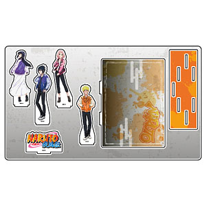 プレミアム アクリルジオラマプレート「NARUTO＆BORUTO」01/ナルト＆サスケ＆サクラ＆ヒナタ スカジャンver. (描き下ろし)