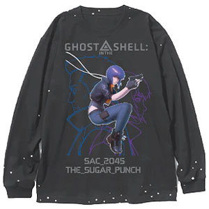 【限定販売】攻殻機動隊SAC_2045 LONGSLEEVE(草薙＆バトー) / BLK / L