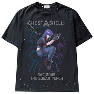 THE SUGAR PUNCH 攻殻機動隊草薙＆バトー Tシャツ ホワイト（THE