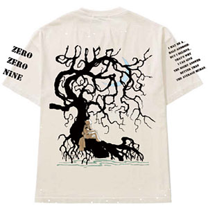 限定販売】CYBORG009 T-SHIRT(wood pattern) / WHT / XL[THE SUGAR