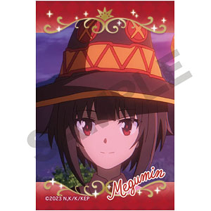 この素晴らしい世界に爆焔を アート缶バッジ めぐみん