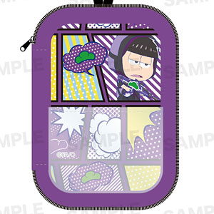 おそ松さん 飾れる窓付きポーチ(きゃらほっぴん！) 一松