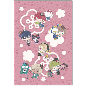 PUコンパクトミラー「A3！×Sanrio characters」01/春組