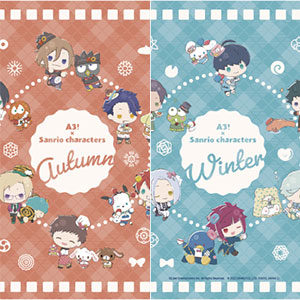 クリアファイル「A3！×Sanrio characters」02/A＆W