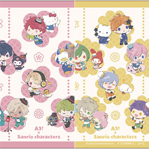 プレミアムポストカードホルダー「A3！×Sanrio characters」01/S＆S