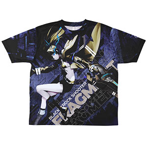 ブラック☆ロックシューター FRAGMENT 両面フルグラフィックTシャツ/L