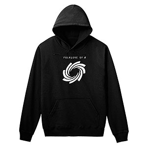 マギアレコード 魔法少女まどか☆マギカ外伝 午前0時のフォークロアロゴ パーカー レディース XL