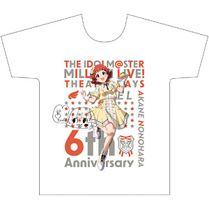 アイドルマスター ミリオンライブ！ フルカラーTシャツ 野々原茜 フューチャー・シグネチャーver.【同梱可能グループ：ミリシタ10】