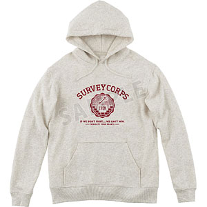 進撃の巨人 エレン カレッジパーカー メンズ XL