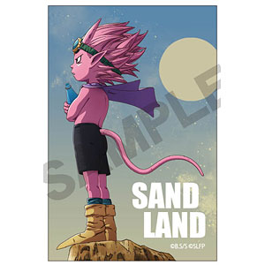 SAND LAND アート缶バッジ ベルゼブブ 砂漠
