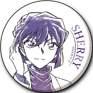 名探偵コナン 公式アプリ 缶バッジ 灰原哀 シェリー 原作絵 名探偵コナン 公式アプリ 缶バッジ 灰原哀 シェリー - メルカリ