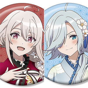 TVアニメ「スパイ教室」 描き下ろしイラスト 花柄和装ver. トレーディング缶バッジ 8個入りBOX