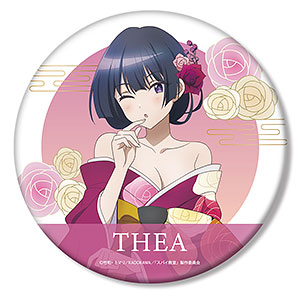 TVアニメ「スパイ教室」 描き下ろしイラスト ティア 花柄和装ver. BIG缶バッジ