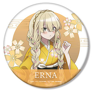 TVアニメ「スパイ教室」 描き下ろしイラスト エルナ 花柄和装ver. BIG缶バッジ