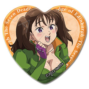 『七つの大罪 怨嗟のエジンバラ』ハート型缶バッジC (ディアンヌ)