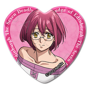 『七つの大罪 怨嗟のエジンバラ』ハート型缶バッジF (ゴウセル)