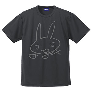 メイドインアビス 烈日の黄金郷 ナナチのサイン ドライTシャツ/GUNMETAL-XL