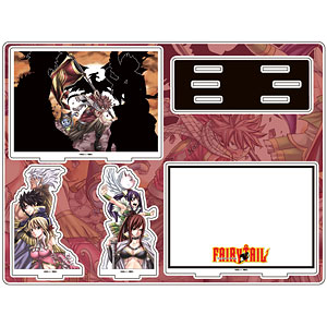 ❣️✨❣️FAIRY TAIL デザインB 公式イラスト アクリルジオラマ ❣️✨❣️ ❣️✨❣️FAIRY TAIL デザインB 公式イラスト アクリルジオラマ