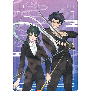 もののがたり 水彩アート B5下敷き 結＆薙