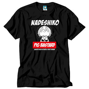 ゆるキャン△ なでしこブタ野郎Tシャツ M