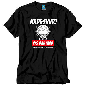ゆるキャン△ なでしこブタ野郎Tシャツ XL