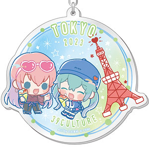 初音ミク 39Culture 2023 ご当地 アクリルキーホルダー / 宮城