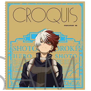 僕のヒーローアカデミア クロッキー帳 轟焦凍