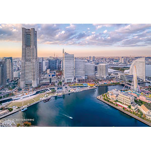 ジグソーパズル シリーズ・日本の都市5 神奈川県横浜市「みなとみらい」 300ピース (300-323)