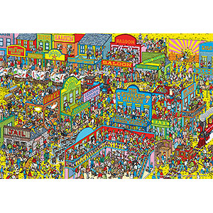 ジグソーパズル Where’s Wally？ 荒くれ西部は大騒ぎ 1000マイクロピース (1000M-010)