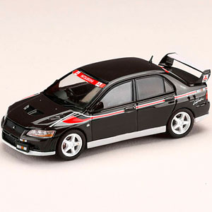 1/64 三菱ランサー GSR EVOLUTION 7 RALLY STYLE VERSION アメジストブラックパール