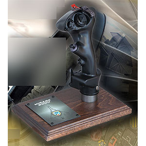 1/1 ミラージュ 2000-5 Mk.2 戦闘機 レプリカ操縦桿グリップ(レジン製