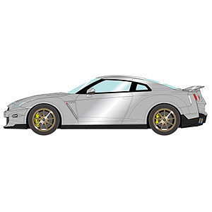 1/43 NISSAN GT-R プレミアムエディション T-spec 2024 アルティメイトメタルシルバー