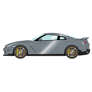1/43 NISSAN GT-R プレミアムエディション T-spec 2024 ダークメタルグレー
