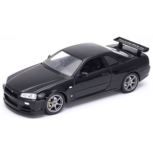 1/24 ニッサン スカイライン GT-R(R34) (ブラック)