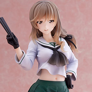 ガールズ＆パンツァー 戦車道大作戦！ 島田千代[大洗女子] 1/7 完成品フィギュア（再販）[WAVE]