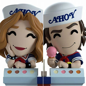 ストレンジャー・シングス 未知の世界/ Scoops Ahoy スティーブ＆ロビン ビニールフィギュア セット