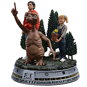 美品E.T.＆エリオット＆ガーティ アイアンスタジオ iron studios E.T.』【アイアン・スタジオ スタチュー】「デラックス