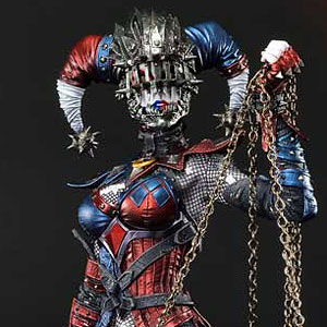 キャプテンアメリカ　スパイダーマン ハーレイクイーンフィギュア7個セット Amazon | HiPlay 中動モデル 7インチ キャプテン・アメリカ 可動