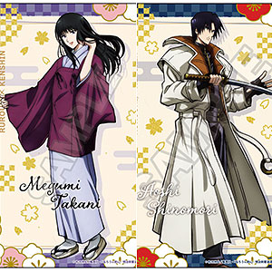 るろうに剣心 -明治剣客浪漫譚- B5下敷き 高荷恵 ＆ 四乃森蒼紫