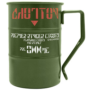 装甲騎兵ボトムズ AT用ポリマーリンゲル液 ドラム缶マグカップ