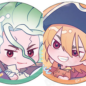 Dr.STONE トレーディング缶バッジ[ちおらま]Bセット 7個入りBOX
